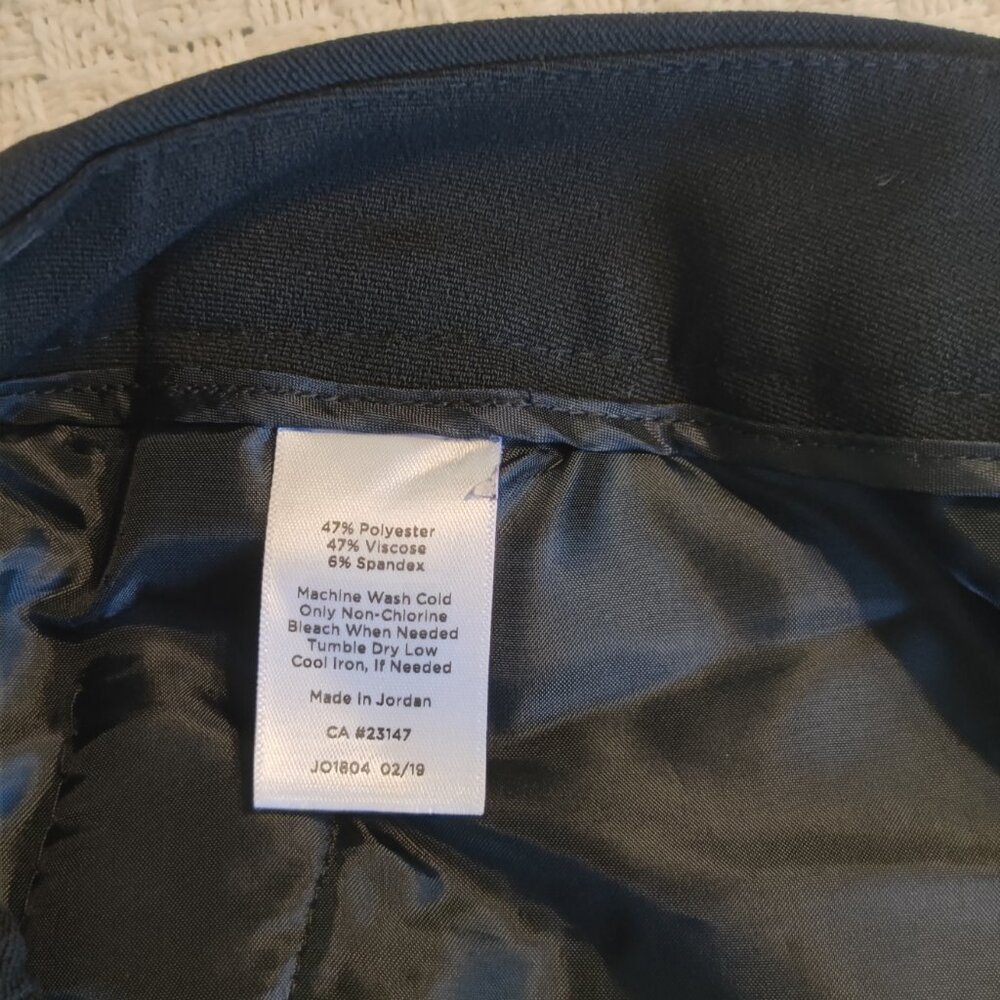 Talbots Barely Boot Pants Nwot Size 22wp Black St… - image 5